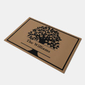 Personalisiert Fußmatte (Schrägansicht)