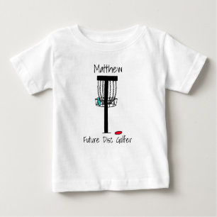 Personalisiert Future Disk Golfer Baby Baby T-shirt