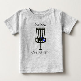 Personalisiert Future Disk Golfer Baby Baby T-shirt