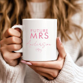 Personalisiert Future Frau Verlobung Gift Kaffeetasse