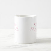 Personalisiert Future Frau Verlobung Gift Kaffeetasse (Mittel)