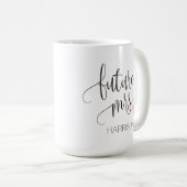 Personalisiert, Future Mrs.-4 Kaffeetasse (VorderseiteRechts)