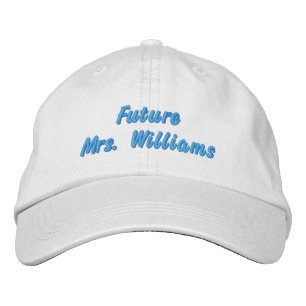 Personalisiert Future Mrs Bride Gift Custom Beach Bestickte Baseballkappe