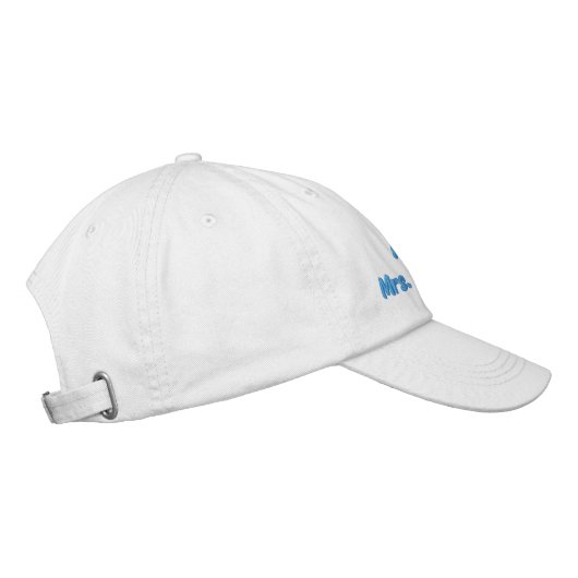 Personalisiert Future Mrs Bride Gift Custom Beach Bestickte Baseballkappe (Rechts)