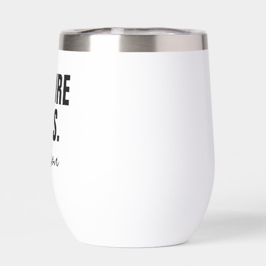 Personalisiert Future Mrs. Wedding (Rückseite)