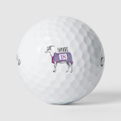 Personalisiert G.O.A.T. Callaway Warbird Golfball (Vorderseite)