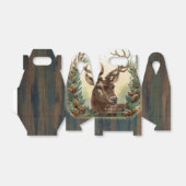 Personalisiert Gable Box Rustic STAG Deer Geschenkschachtel (Ungefaltet)