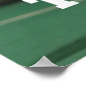 Personalisiert Game Day Football Poster (Ecke)