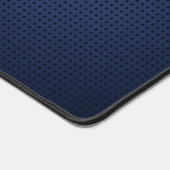 Personalisiert Gamer Blue Gold Abstrakt Schreibtischunterlage (Ecke)