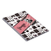 Personalisiert Gamer Girl | Gaming Notizblock (Rechte Seite)