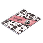Personalisiert Gamer Girl | Gaming Notizblock (Linke Seite)