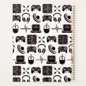 Personalisiert Gamer Girl | Gaming Planer (Rückseite)