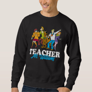 Personalisiert Ganze Gang 13 Mystery Inc Lehrer Sweatshirt