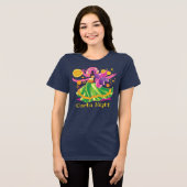 Personalisiert Garba Night Dancer Tri-Blend Shirt (Vorderseite voll)