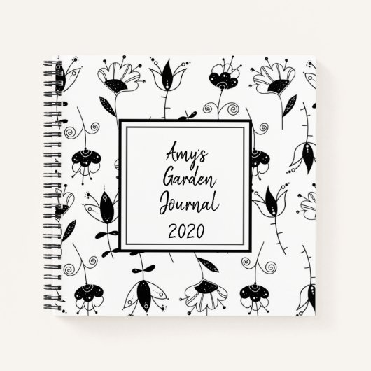 Personalisiert Garden Journal Notizblock (Vorderseite)