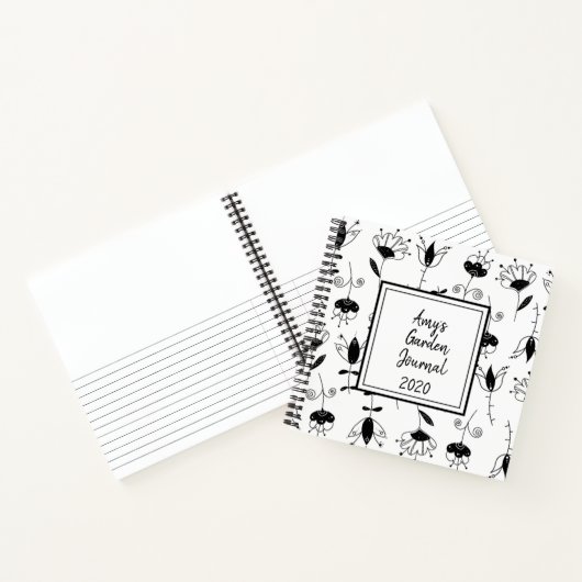 Personalisiert Garden Journal Notizblock (Innenseite)