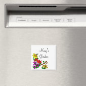 Personalisiert Gardener Sprichwort Magnet (In Situ (Geschirrspüler))