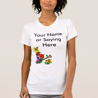 Personalisiert Gardener Sprichwort T-Shirt