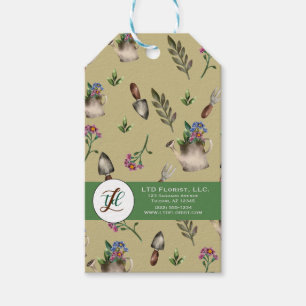 Personalisiert Gardens Florist Shopping Geschenkanhänger