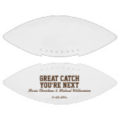 Personalisiert Garter Toss Football (Paneele)