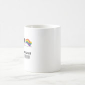 Personalisiert Gay Tasse Funny Gift Joke Gay Ident (Mittel)