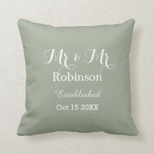 Personalisiert Gay Wedding Kissen