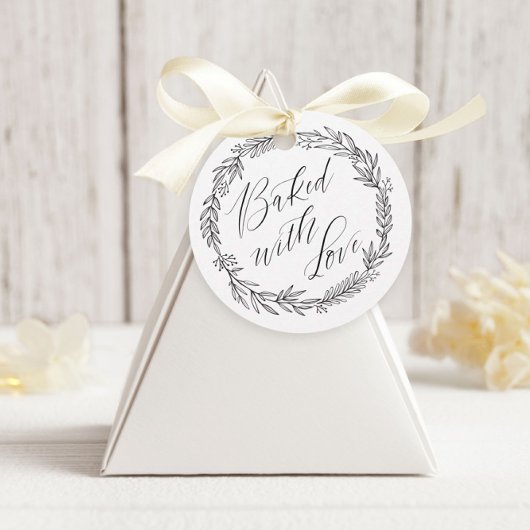 Personalisiert gebacken mit Liebe Bauernhof Geschenkanhänger