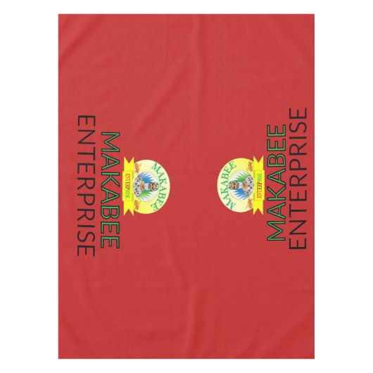 Personalisiert gedruckt tischdecke (Vorderseite)