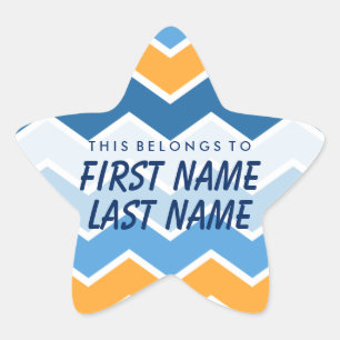 Personalisiert gehört dies zum Sternenaufkleber Stern-Aufkleber