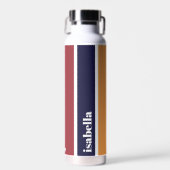 Personalisiert-gelb-gelb gestrichene Wasserflasche Trinkflasche (Vorne)