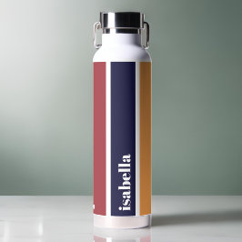 Personalisiert-gelb-gelb gestrichene Wasserflasche Trinkflasche