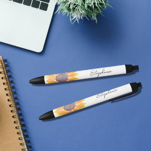 Personalisiert Gelbblüte Kugelschreiber