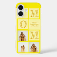 Personalisiert-Gelbes iPhone Case-Custom Foto|Text