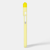 Personalisiert-Gelbes iPhone Case-Custom Foto|Text Case-Mate iPhone Hülle (Rückseite / Links)