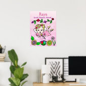 Personalisiert geliebte, gesegnete und bewunderte  poster (Heimbüro)