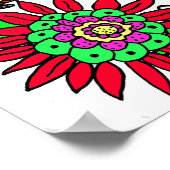 Personalisiert geliebte, gesegnete und bewunderte poster (Ecke)