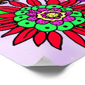 Personalisiert geliebte, gesegnete und bewunderte  poster (Ecke)