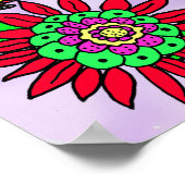 Personalisiert geliebte, gesegnete und bewunderte  poster (Ecke)