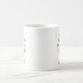 Personalisiert Gemini Zodiac Geburtstagsgeschenk Kaffeetasse (Mittel)