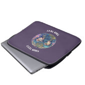 PERSONALISIERT GEMINI ZODIAC SIGN LAPTOPSCHUTZHÜLLE (Vorne Knopf)