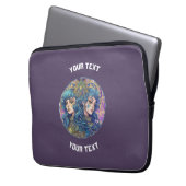 PERSONALISIERT GEMINI ZODIAC SIGN LAPTOPSCHUTZHÜLLE (Vorderseite Links)