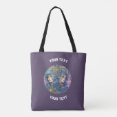 PERSONALISIERT GEMINI ZODIAC SIGN TASCHE (Rückseite)