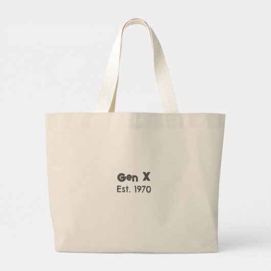 Personalisiert Gen X Mixtape Tasche (Rückseite)