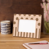 Personalisiert geometrisch Inspiriert Geburtstag Geätzte Rahmen (Linke Ecke)