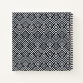 Personalisiert geometrisch notizblock (Rückseite)