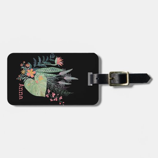 personalisiert gepäckanhänger (Vorderseite horizontal)