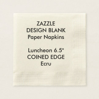 Personalisiert geprägtes Edge Luncheon Papier Napk Serviette