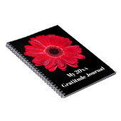Personalisiert Gerbera Daisy Journal-Notebook Notizblock (Rechte Seite)