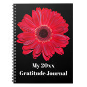 Personalisiert Gerbera Daisy Journal-Notebook Notizblock (Vorderseite)