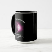 Personalisiert GESAMTSOLAR ECLIPSE-Tasse 2024 Tasse (Vorderseite Links)